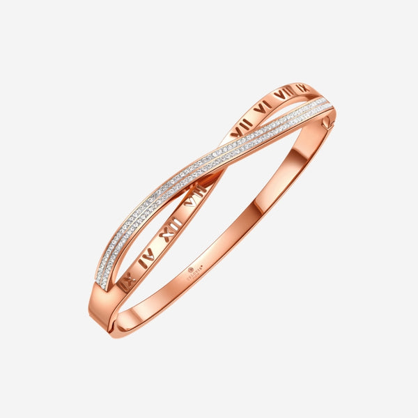 Vera Roman Numeric with Dias Bangle