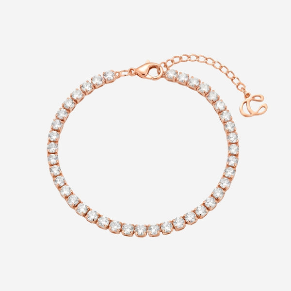 Amaryllis Sparkling Cubic Zirconia Tennis Bracelet