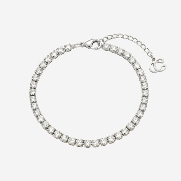 Amaryllis Sparkling Cubic Zirconia Tennis Bracelet