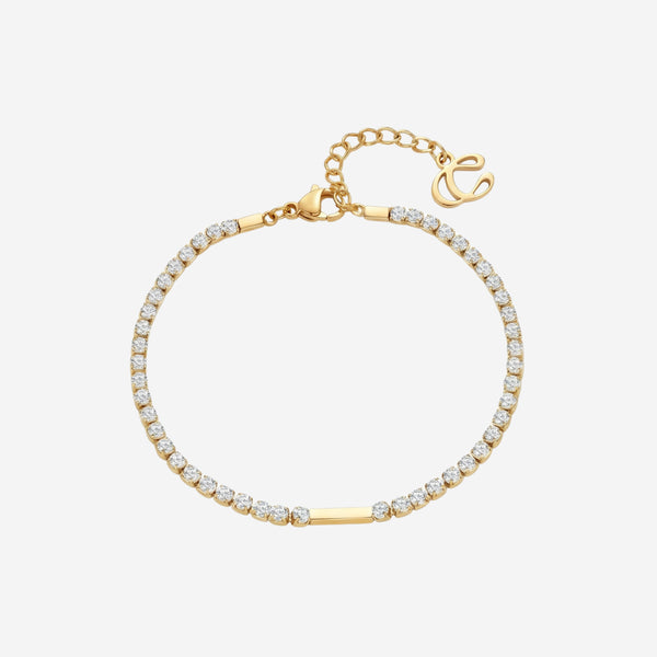 สร้อยข้อมือเทนนิส Maison Sparkling Cubic Zirconia