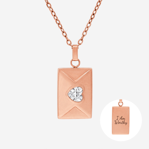 Amie Letter Pendant Necklace