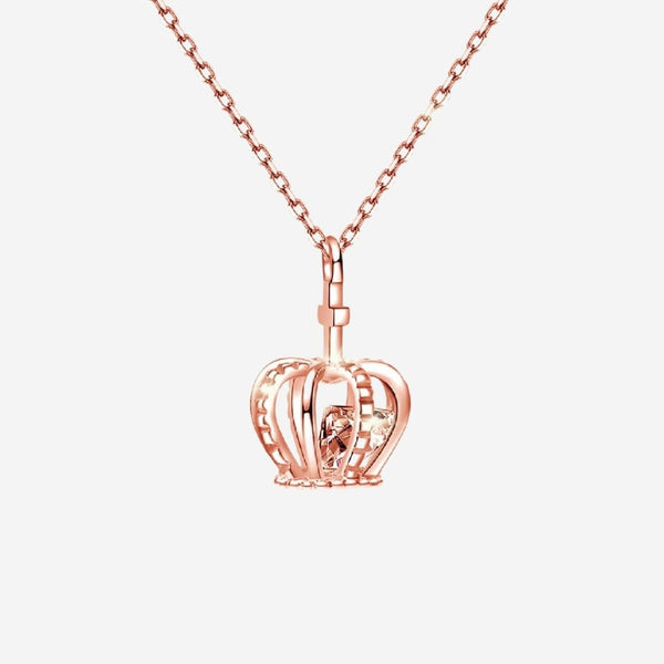 皇冠氧化锆石项链