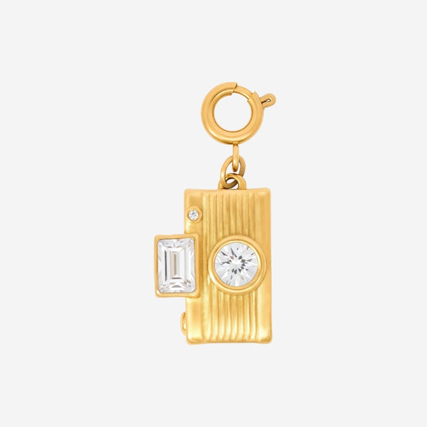 Capturing Moments Memoir Charm in Gold