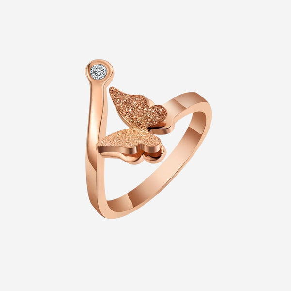 Queen Alexandra Butterfly Adjustable Ring