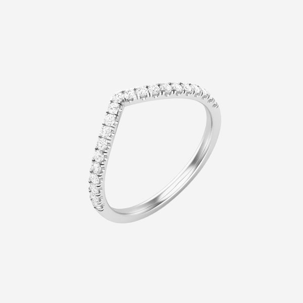 Victoria with Cubic Zirconia Band Eternal Ring