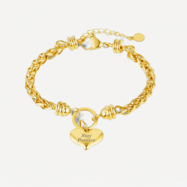 Lovene Heart Love Pendant Bracelet