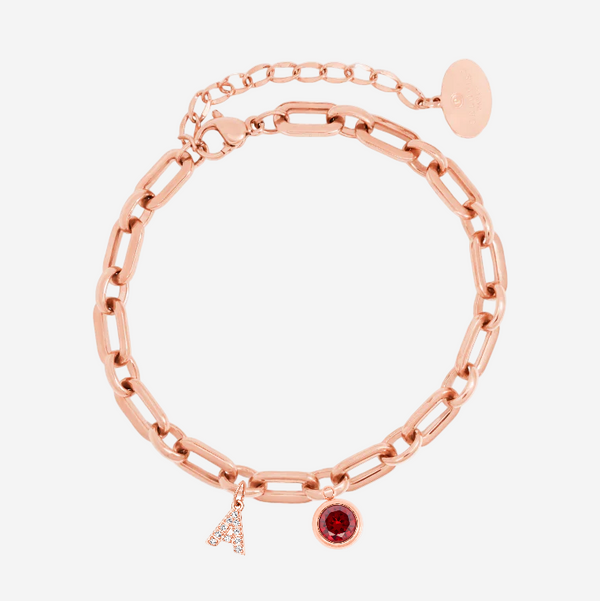 Rue Chain Bracelet in Rose Gold