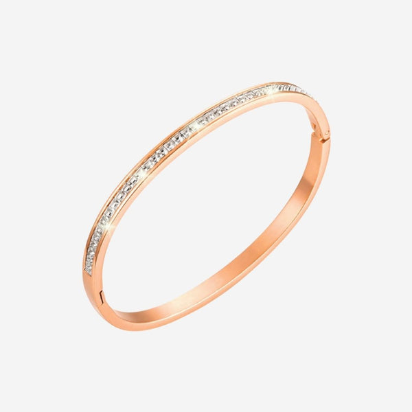 Arya Single Row Zirconia Bangle