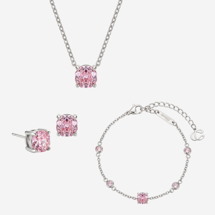 Roselle Lumin Rose-Cut Cubic Zirconia Set – Celovis Jewellery
