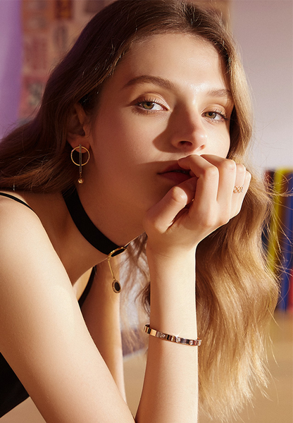 Wanderlust with Dias Bangle - Celovis Jewelry