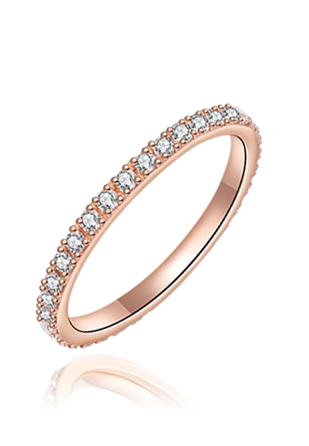 Guinevere Eternal Cubic Zirconia Full Band Ring