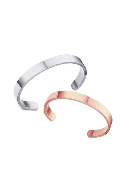 Celovis Jewelry Signature Mindful Adjustable Couple Bangle