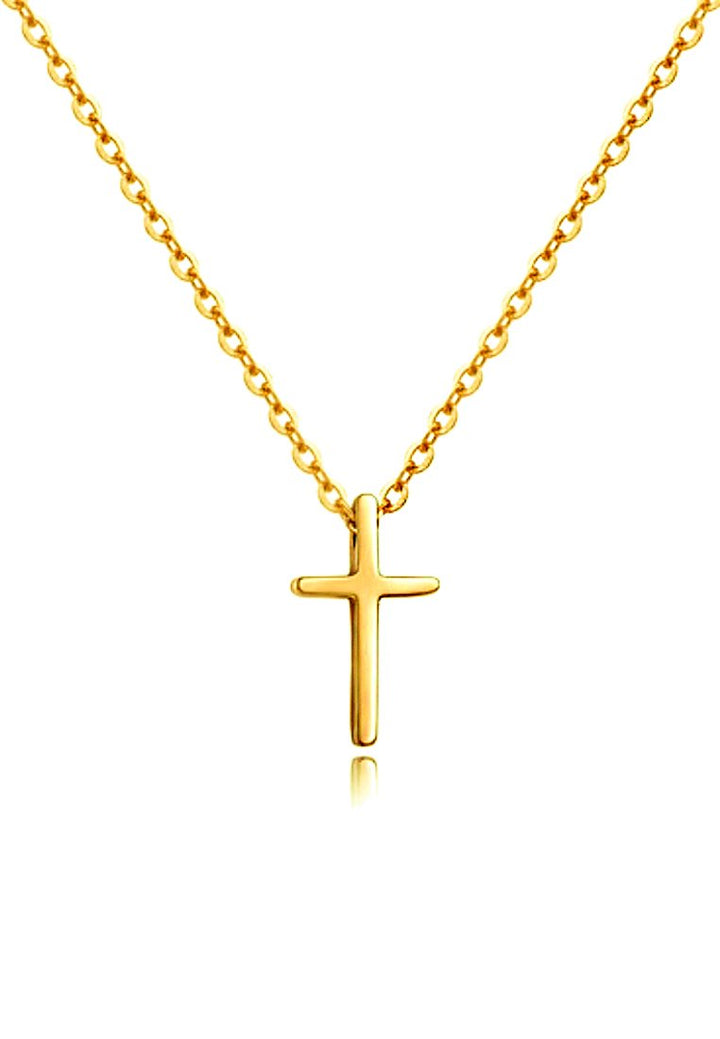 Krissy Dainty Cross Pendant Chain Necklace