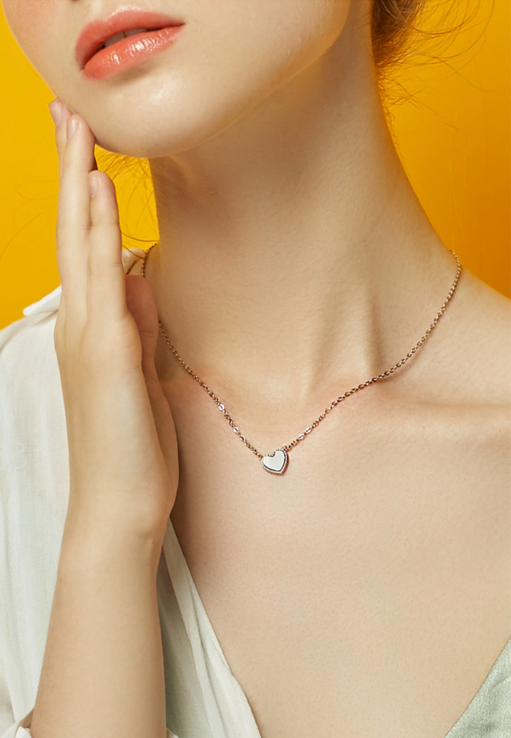 Celovis Jewellery - Esme Reversible Love Pendant Necklace