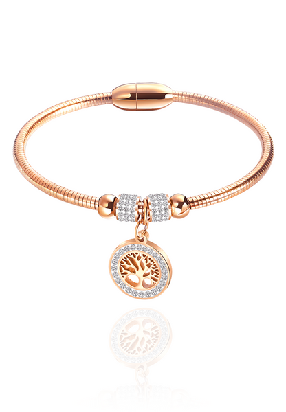 Family tree bracelet rose gold online