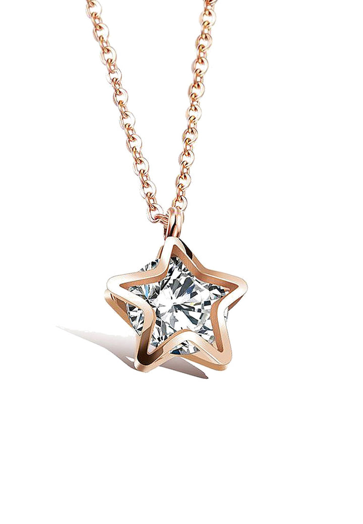 Celovis Jewellery - Avvia Zirconia with Iconic Star Necklace