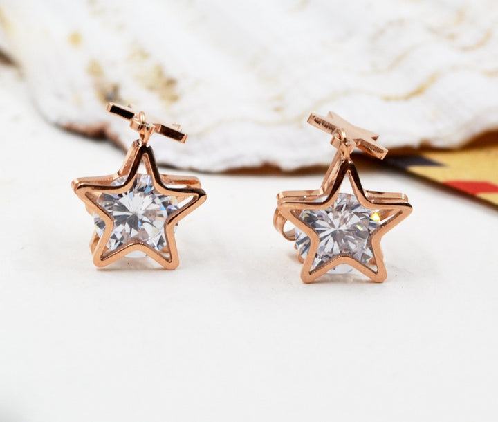Avvia Zirconia with Iconic Star Drop Earrings