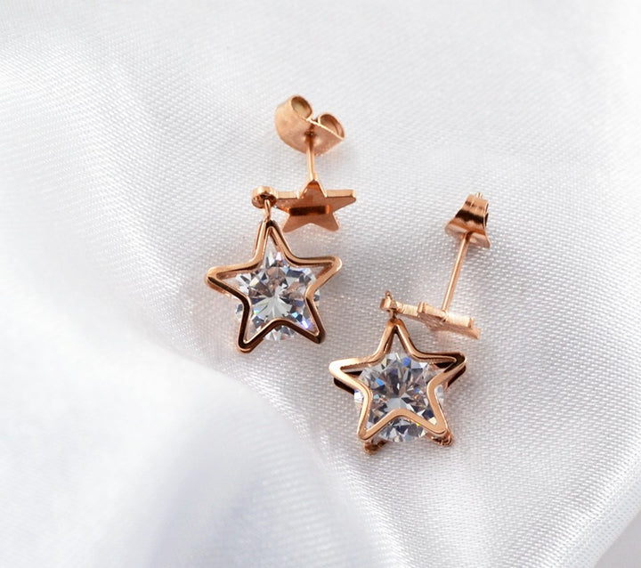 Avvia Zirconia with Iconic Star Drop Earrings